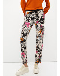 LIU.JO pantaloni jogging con stampa floreale