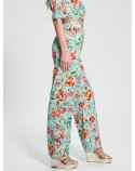 GUESS  pantalone gamba dritta fiorato