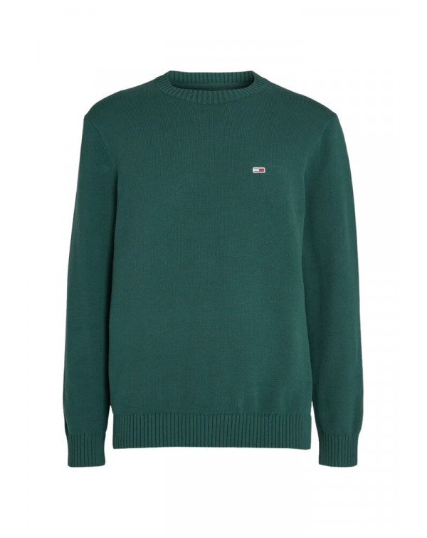 TOMMY JEANS MAGLIONCINO VERDE