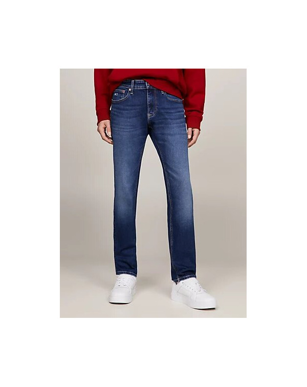 TOMMY JEANS SLIM FIT DENIM SCURO