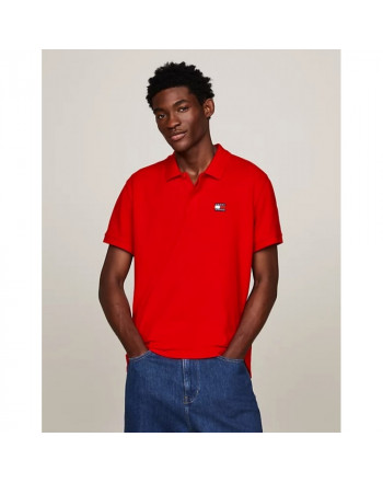 TOMMY JEANS POLO PIQUE' LOGO BADGE