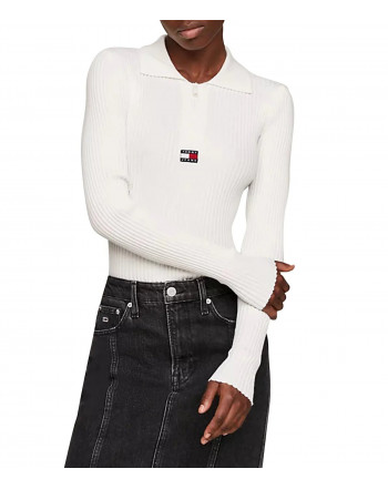 TOMMY JEANS A COSTINE POLO ZIP