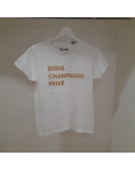 HICONIKA t-shirt "SUSHI.CHAMPAGNE.PRIVE\'"