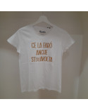 HICONIKA t-shirt "CE LA FARO\' ANCHE ST(R)AVOLTA"