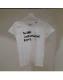 HICONIKA t-shirt "SUSHI.CHAMPAGNE.PRIVE\'"