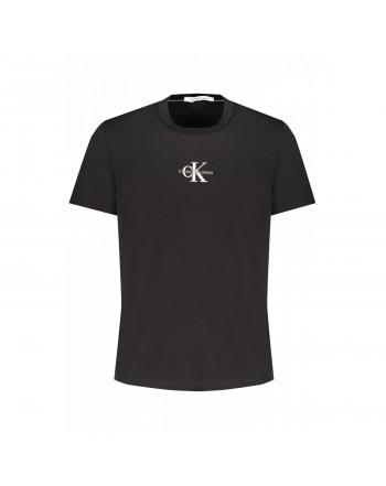 CALVIN KLEIN T-SHIRT LOGO CUCITO