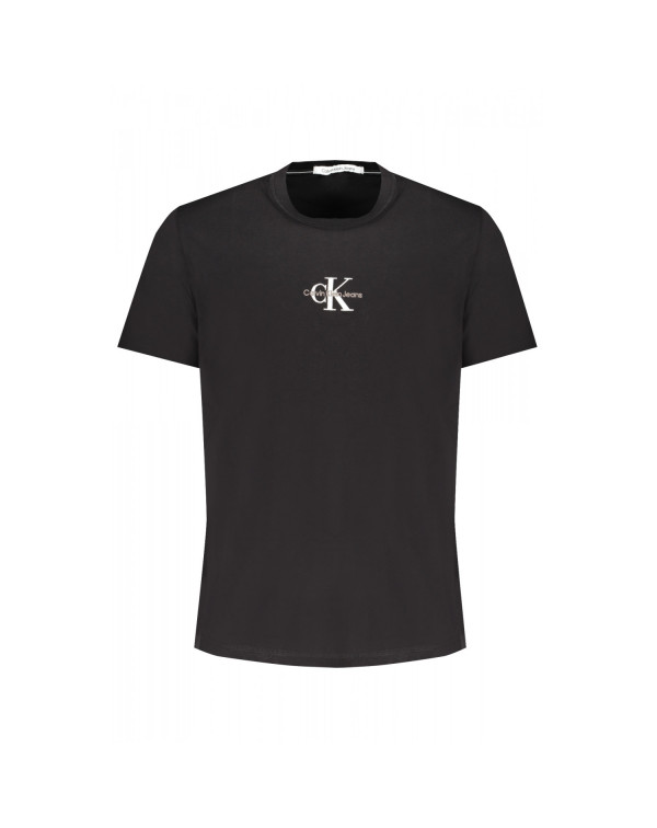 CALVIN KLEIN T-SHIRT LOGO CUCITO