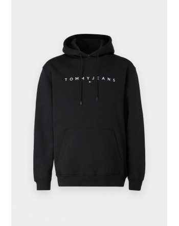 TOMMY JEANS FELPA CAPPUCCIO LOGO