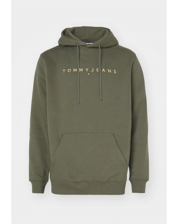 TOMMY JEANS FELPA CAPPUCCIO LOGO