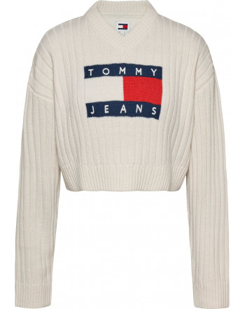 TOMMY JEANS MAGLIONE CROP