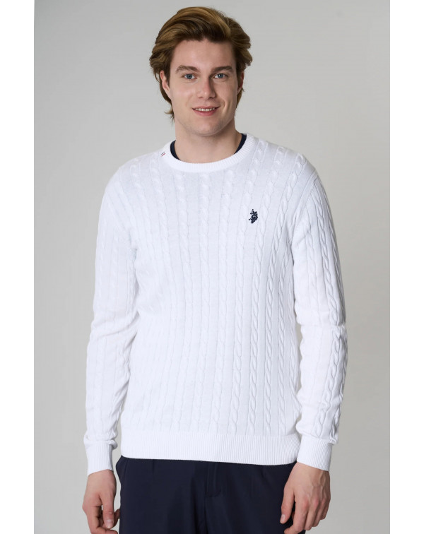 U.S.POLO ASSN MAGLIA A TRECCE