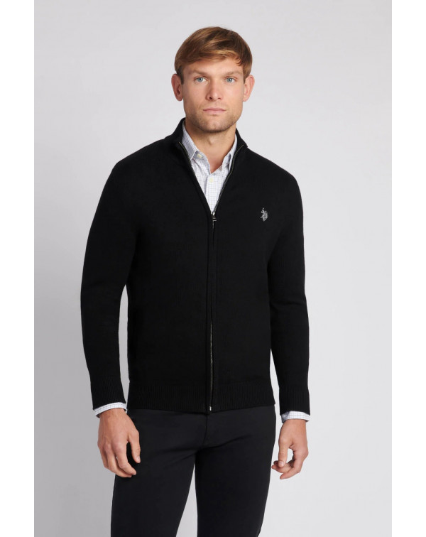 US POLO ASSN CARDIGAN MISTO CASHMERE