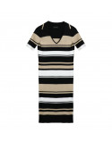GUESS abito rigato slim fit