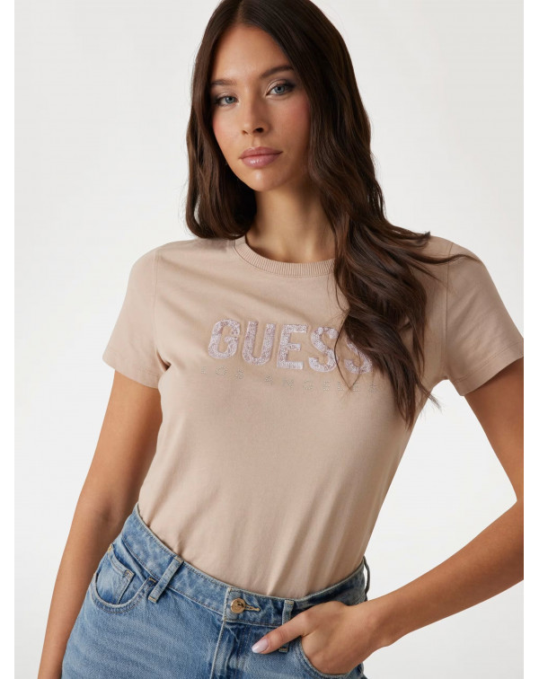 GUESS T-SHIRT LOGO FRONTALE