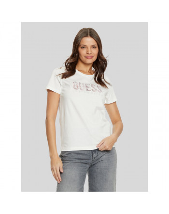 GUESS T-SHIRT LOGO FRONTALE