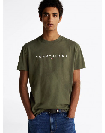 TOMMY JEANS T-SHIRT LOGO RICAMATO