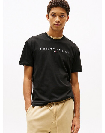 TOMMY JEANS T-SHIRT LOGO RICAMATO