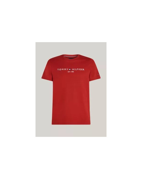 TOMMY JEANS T-SHIRT LOGO RICAMATO