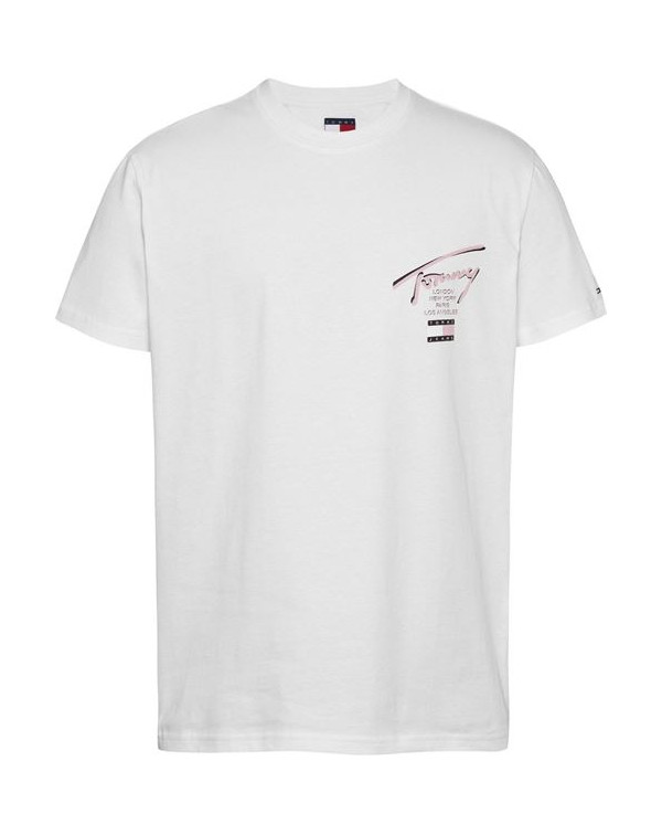 TOMMY JEANS T-SHIRT STAMPA SULLA SCHIENA