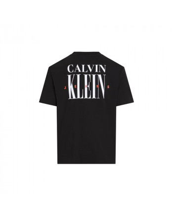 CALVIN KLEIN T-SHIRT GRAPHIC LOGO SULLA SCHIENA