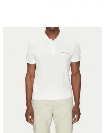 CALVIN KLEIN POLO LOGO RICAMATO