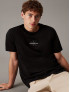 CALVIN KLEIN T-SHIRT LOGO RICAMATO