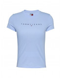 TOMMY JEANS  t-shirt logo ricamato slim fit