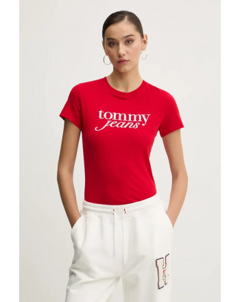 TOMMY JEANS T-SHIRT LOGO SLIM FIT