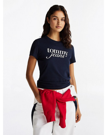 TOMMY JEANS T-SHIRT LOGO SLIM FIT