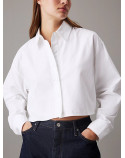 CALVIN KLEIN camicia corta in cotone