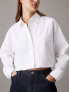 CALVIN KLEIN CAMICIA CORTA IN COTONE