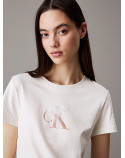 CALVIN KLEIN t-shirt slim fit monogramma