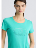 LIU.JO t-shirt con logo e strass