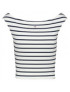 TOMMY JEANS TOP RIGATO