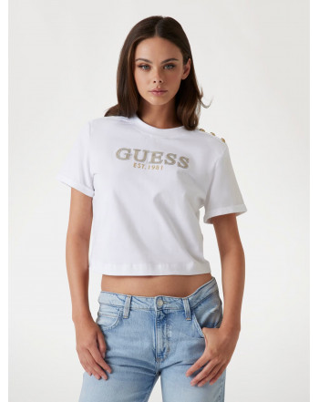 GUESS T-SHIRT CORTA CON LOGO