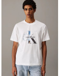 Calvin Klein t-shirt con stampa fotografica