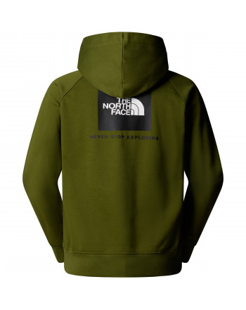 THE NORTH FACE FELPA CAPPUCCIO LOGO SCHIENA