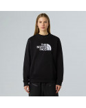 THE NORTH FACE felpa logo cucito