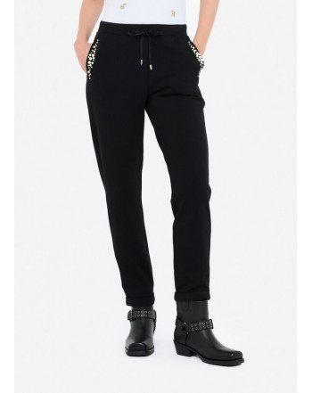 LIU.JO PANTALONI CON PERLE