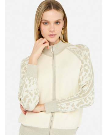 LIU.JO CARDIGAN ANIMALIER