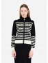 LIU.JO CARDIGAN A RIGHE CON PERLE