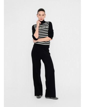 LIU.JO MAGLIA DOLCEVITA A RIGHE