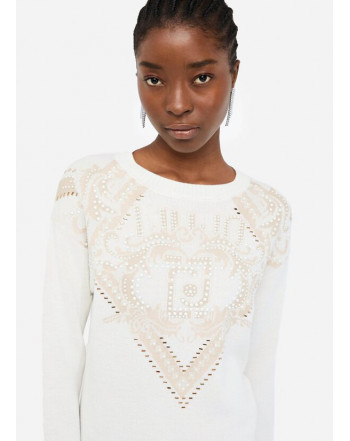 LIU.JO MAGLIA IN LANA JACQUARD
