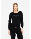 LIU.JO maglia giro con logo