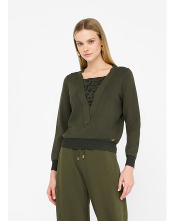 LIU.JO MAGLIA ANIMALIER