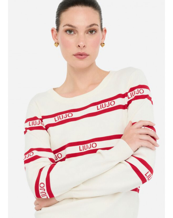 LIU.JO MAGLIA A RIGHE
