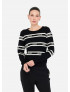 LIU.JO MAGLIA A RIGHE CON LOGHI
