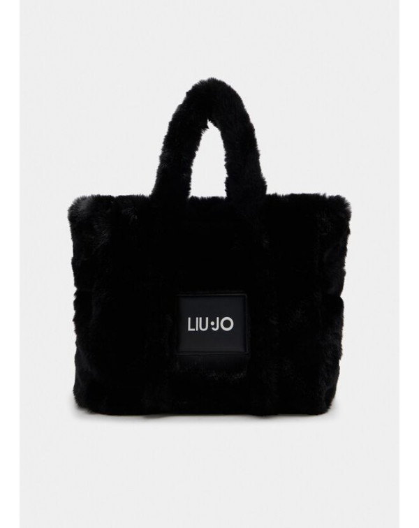LIU.JO SHOPPING BAG MEDIA IN TEDDY