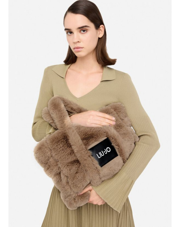 LIU.JO BORSA SHOPPING MEDIA IN TEDDY