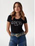 GUESS T-SHIRT LOGO STRASS